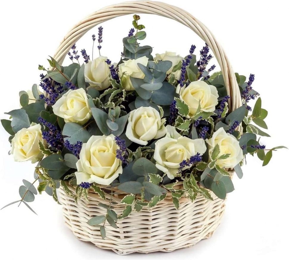 Букет «Белый иний»